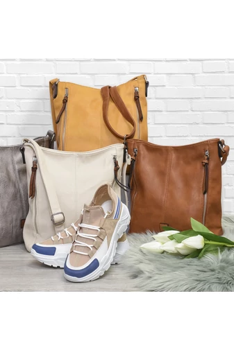 Fekete műbőr Crossbody táska nőknek Bonluo