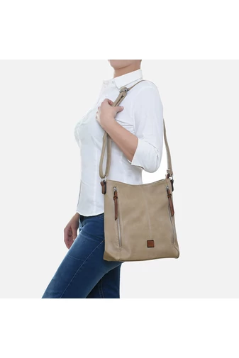 Fekete műbőr Crossbody táska nőknek Bonluo