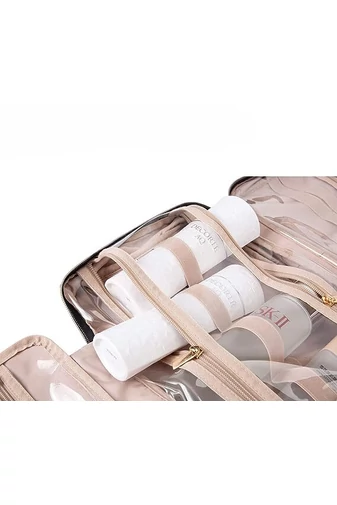 Bonluo Geantă Verde Pentru Cosmetice Extensibilă 