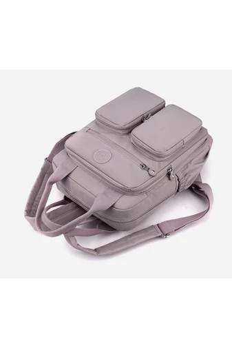 Bonluo Rucsac Roz Închis Multifunctional Cu Multiple Buzunare de Dimensiune Wizzair ( 40*30*20cm)