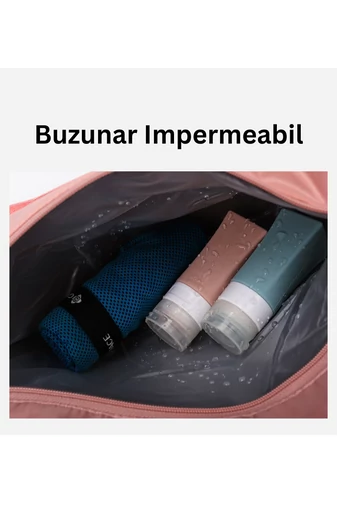 Bonluo Geantă De Voiaj Verde Deschis Cu Un Compartiment Pentru Pantofi , Dimensiune Medie 50*25*30cm
