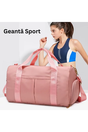 Bonluo Geantă De Voiaj Verde Deschis Cu Un Compartiment Pentru Pantofi , Dimensiune Medie 50*25*30cm