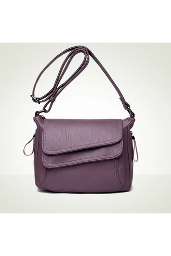 Bonluo Geantă Crossbody Neagră Din Imitație De Piele Dimensiuni 22*27*14