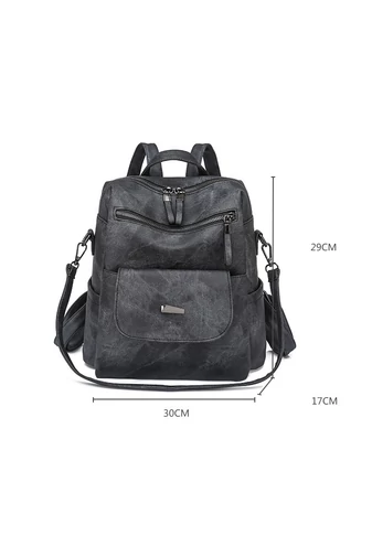 Bonluo Rucsac Gri Din Material Impermeabil Dimensiune 29*30*17cm