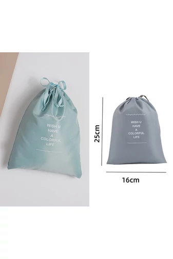 Bonluo Set Organizator Albastru Deschis Ideal Pentru Călătorii Sau Organizare Dulap( 10buc)