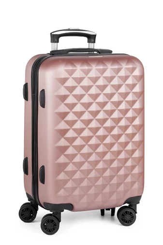 Rosegold Keményfalú Kézipoggyász Kabinbőrönd Wizz Air Méretben (55X34X20cm)