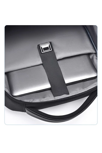 Bonluo Rucsac Gri Cu Atasare La Troler Prevăzut Cu Spațiu USB Multiple Buzunare Dimensiune (43x15x31cm)