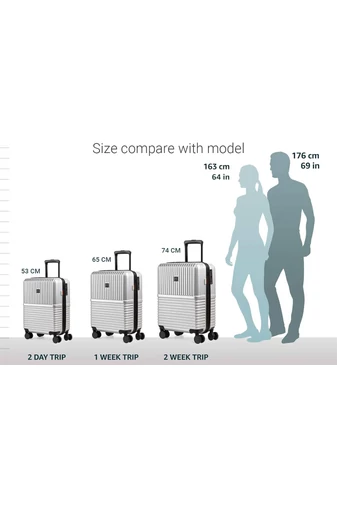 Troler De Cabină Ormi Negru De Calitate Premium Exterm De Rezistent La Șocuri Dimensiunea 53*36*22cm