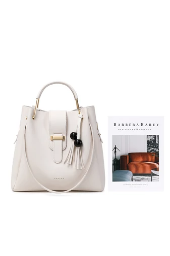 Szürke Válltáska Szett Crossbody Táskával és Pénztárcával (3 db)