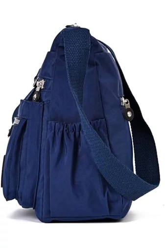Geantă Crossbody Neagră Bonluo Din Material Impermeabil De Dimensiunea 22*29*12cm 