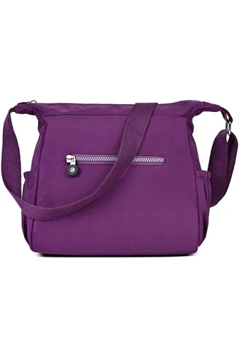 Geantă Crossbody Neagră Bonluo Din Material Impermeabil De Dimensiunea 22*29*12cm 