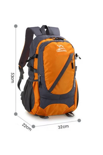 Rucsac Drumeții Bonluo Verde Din Material Impermeabil De Dimensiuni 53*32*22cm
