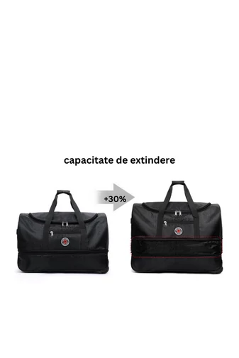 Bonluo Geanta De Voiaj Sport Maro Stil Troler Cu Inscripție, Dimensiune (60x35x31 cm)