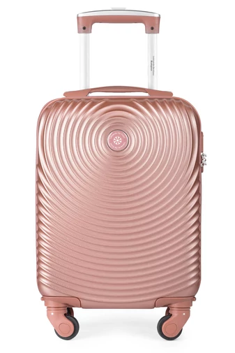 Troler Wizzair Bagaj de Mână Culoarea Rosegold (40x30x20 cm)