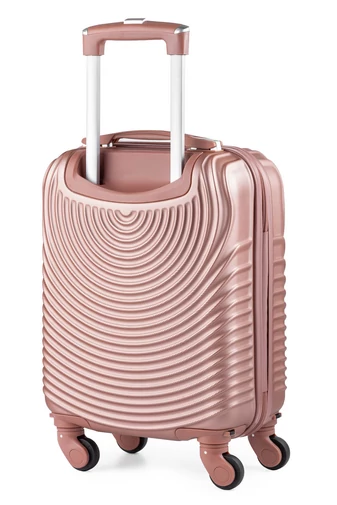 Troler Wizzair Bagaj de Mână Culoarea Rosegold (40x30x20 cm)
