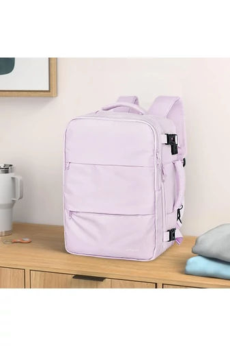 Többfunkciós Hátizsák Wizzair méret 40*30*20cm 15,6&quot; laptop számára Lila Bonluo