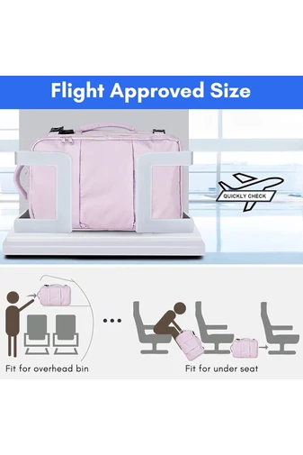 Többfunkciós Hátizsák Wizzair méret 40*30*20cm 15,6&quot; laptop számára Lila Bonluo