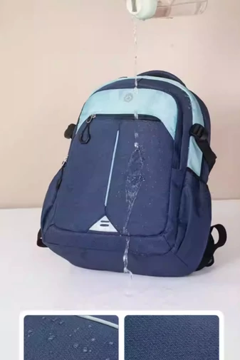 Hátizsák Prémium Ergonomikus Vízálló, Tartós, Könnyű Oxford Szövetből, ZUONU, Kék 45×32×18cm