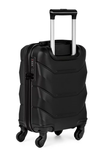 Kabinbőrönd, Wizzair Kézipoggyász 40*30*20cm Fekete ABS anyagból