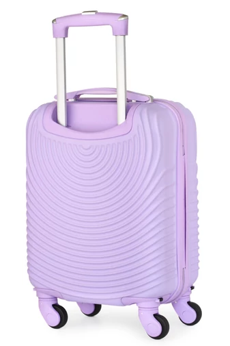 Világoslila Bőrönd Wizz Air Kézipoggyász Méretben (40x30x20cm)