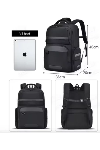Többfunkciós Hátizsák lopásgátló akár 17&quot;-es laptophoz, vízálló, tágas, 46*36*20cm