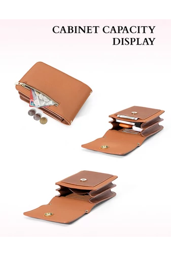 Crossbody Mini Táska Multifunkciós, PU Anyagból, Elegáns Dizájnnal, Bonluo Világoskék 19×12,5× 6cm