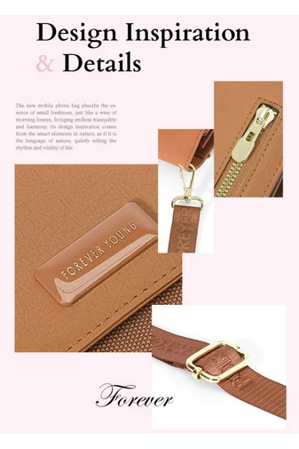 Crossbody Mini Táska Multifunkciós, PU Anyagból, Elegáns Dizájnnal, Bonluo Világoskék 19×12,5× 6cm