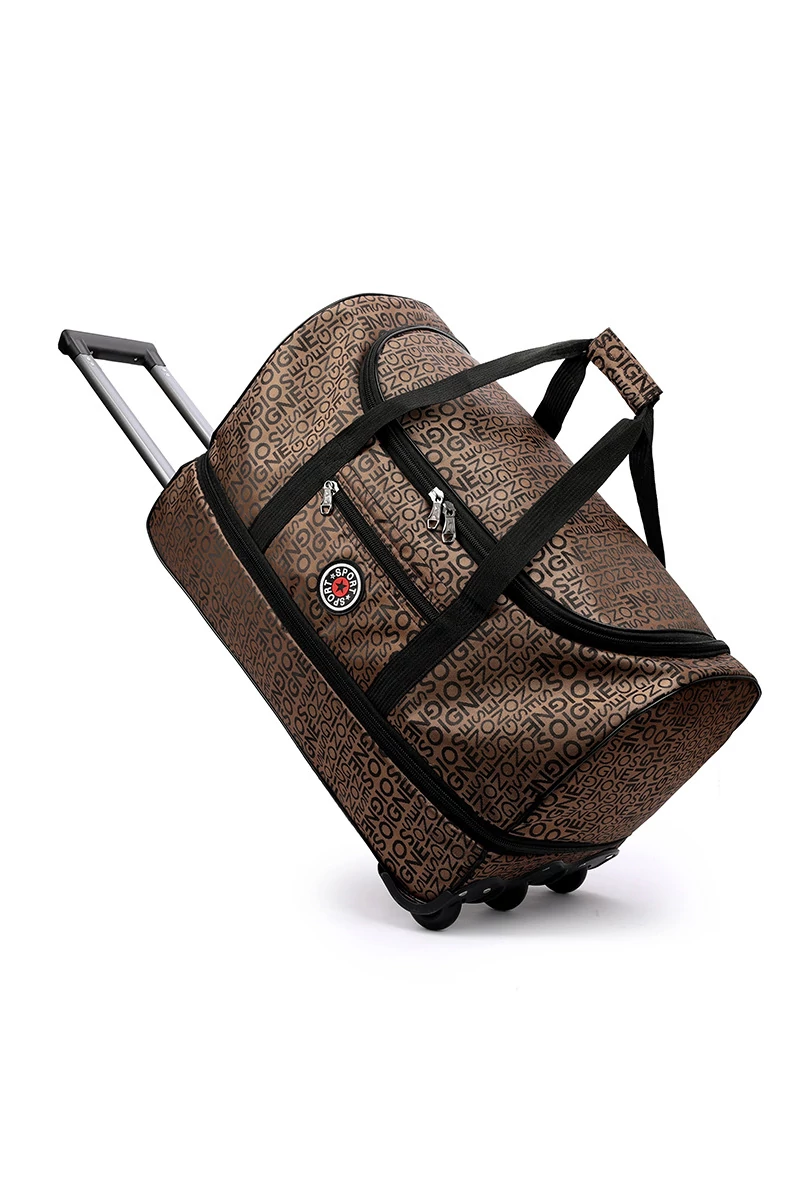 Sport utazótáska barna troller stílusú felirattal, méret (60x35x31cm)
