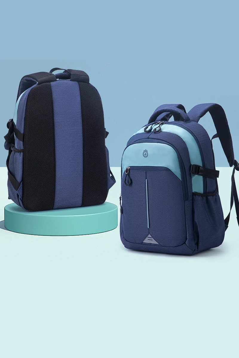 Hátizsák Prémium Ergonomikus Vízálló, Tartós, Könnyű Oxford Szövetből, ZUONU, Kék 45×32×18cm